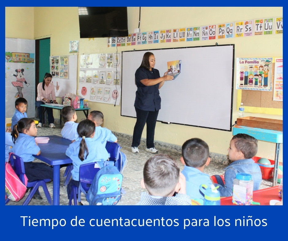 Colaborador en tiempo de cuentacuentos